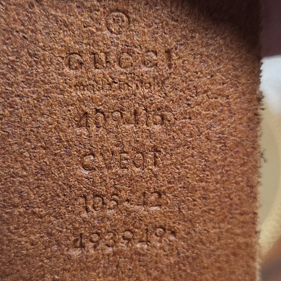 Gucci Brown and Gold Belt - Picture 7 of 7